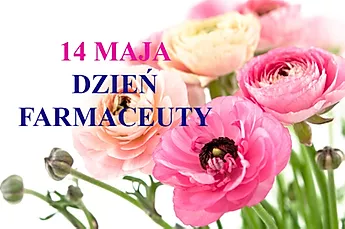 Kwiaty 14 maja Dzień Farmaceuty